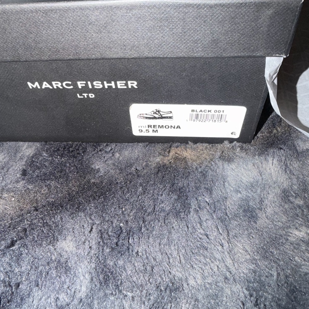Marc Fisher Black Remona Shoes
